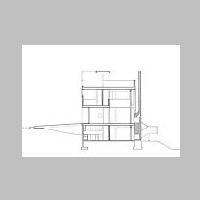 Richard Meier, Smith House, Drawing by Richard Meier & Partners Architects, Section www.newyork-architects.com.jpg